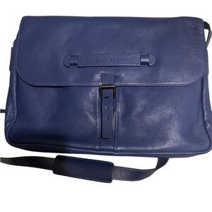 NEW Longchamp 3d Messenger Bag leather